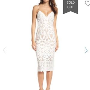 Bardot Gia Lace Pencil Dress